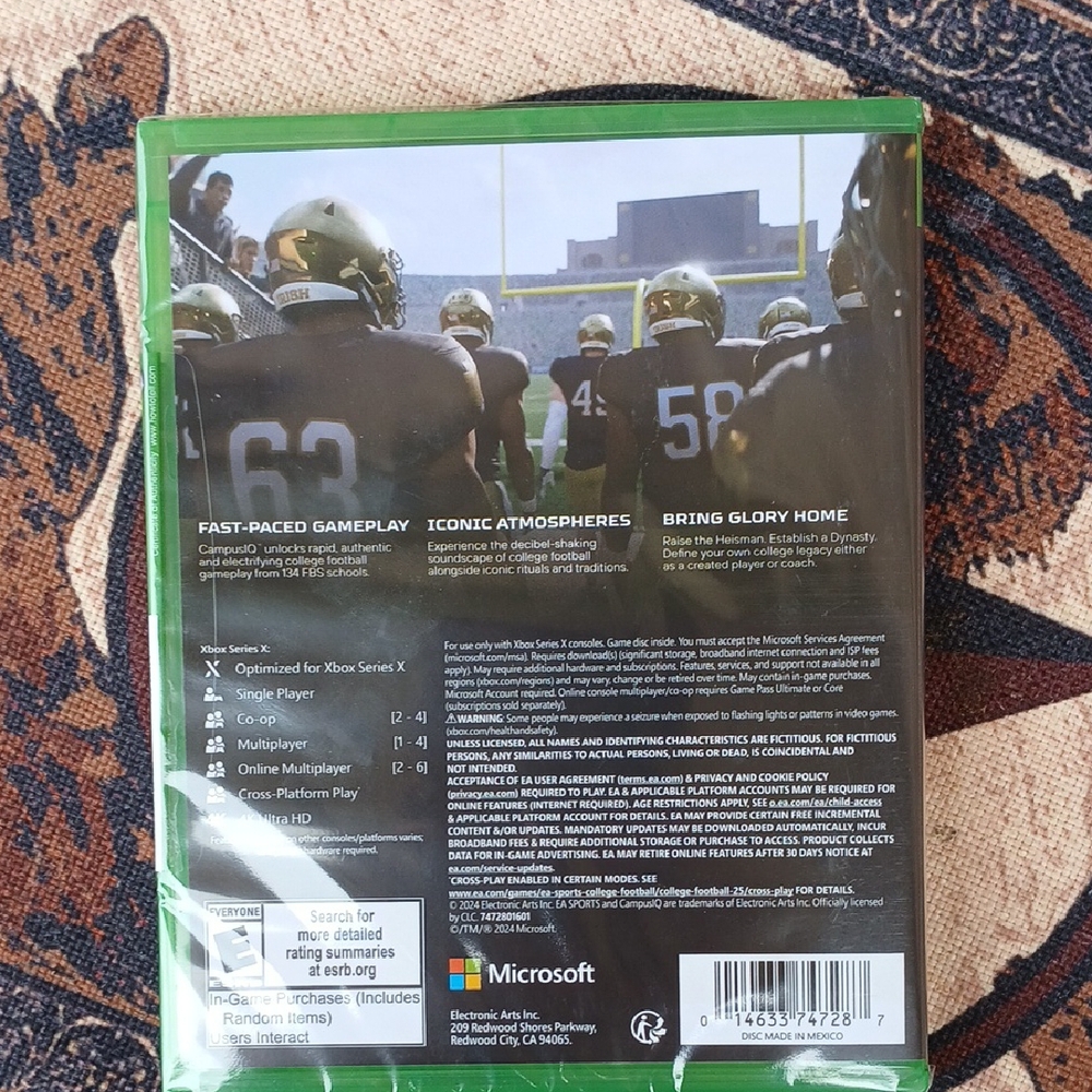 New EA Sports College Football 25 for Xbox Series X - Picture 2 of 6